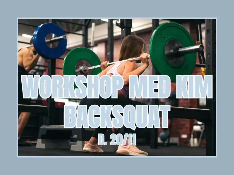 TEKNIK WORKSHOP - BACKSQUAT