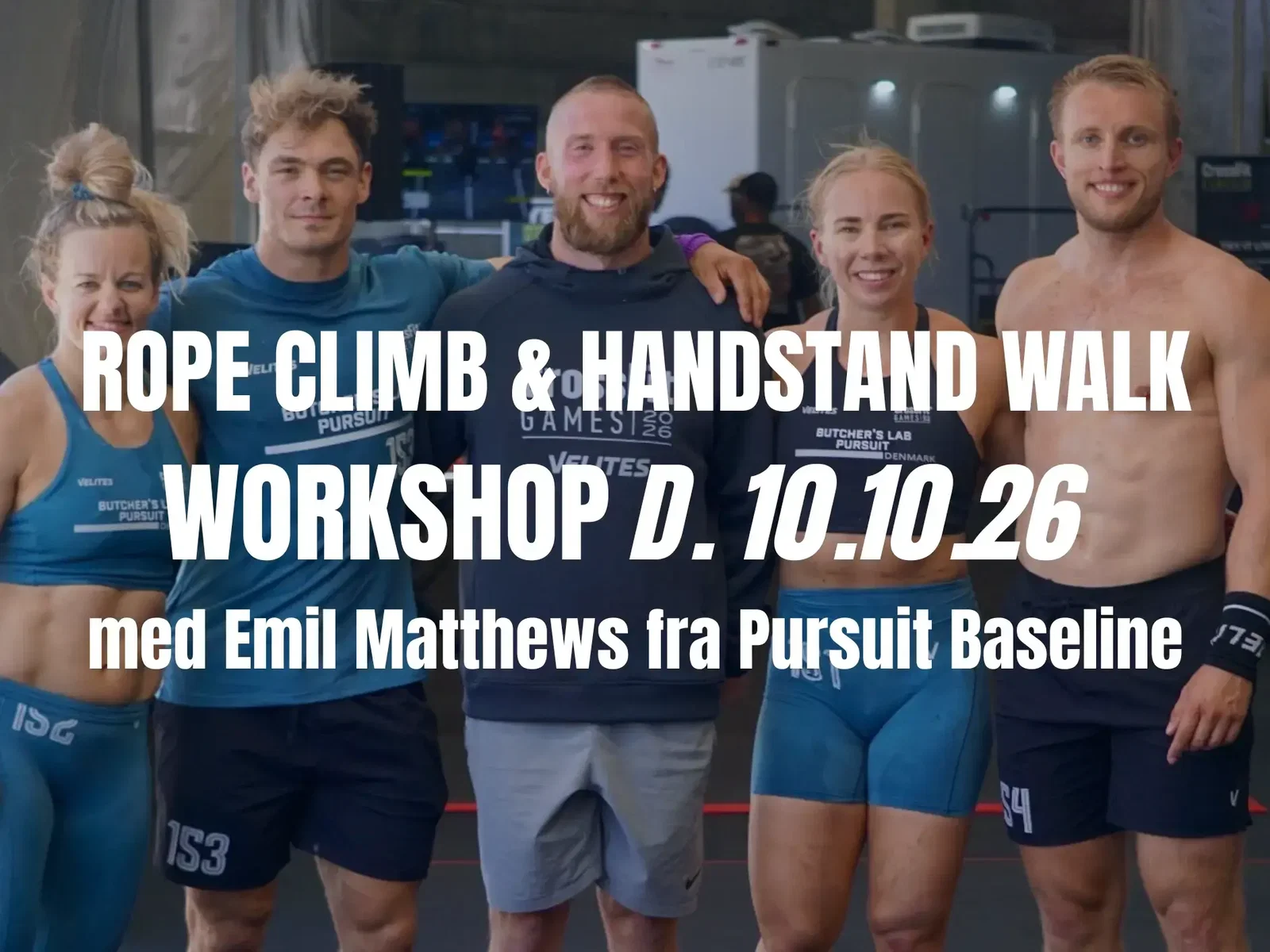 WORKSHOP: Rope climb & handstand walk