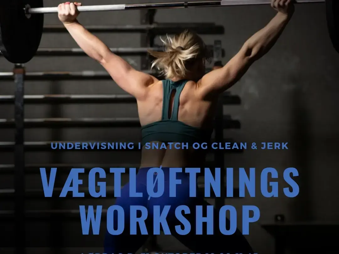 Vægtløftnings workshop med Freja