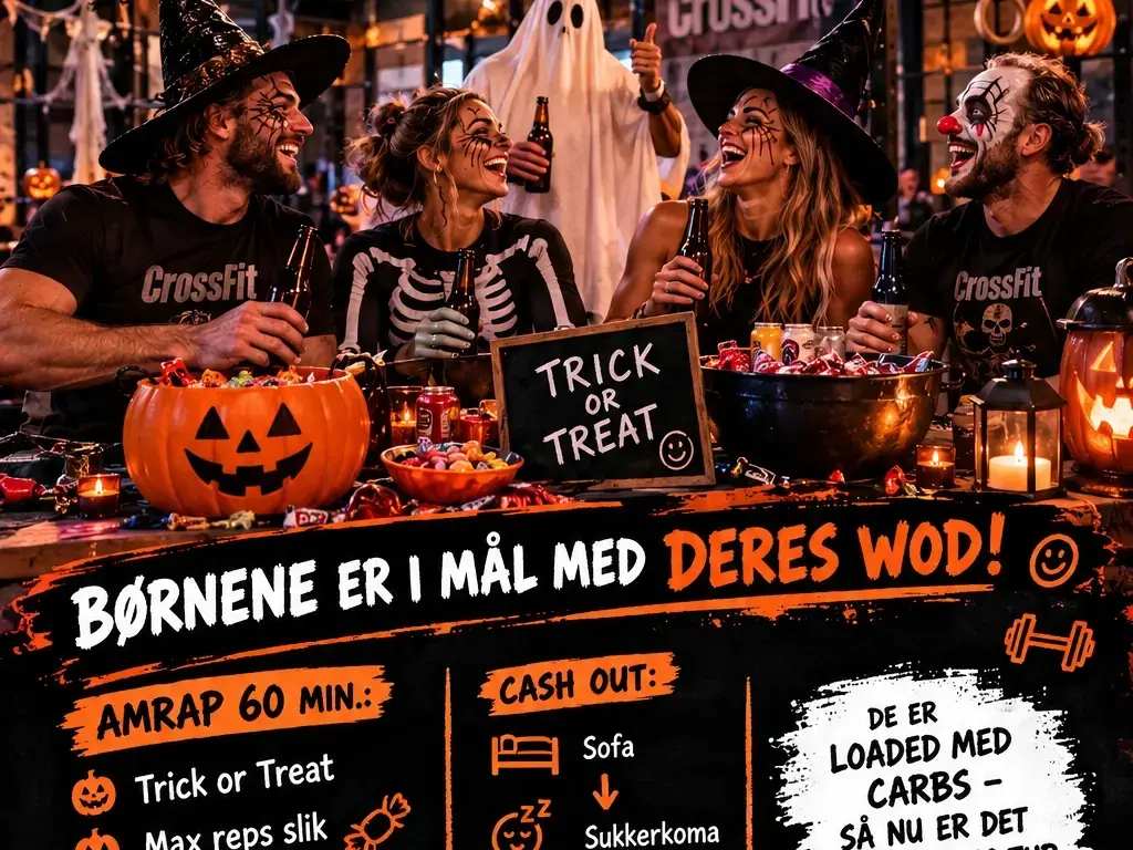 Halloween hygge efter konkurrence UDEN spisning 